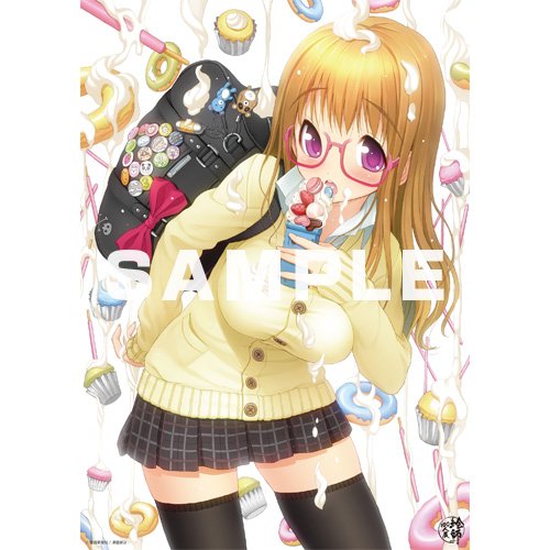 Amazon.co.jp: 「絵師100人展」A3クリアポスター 津路参汰「日本の女子